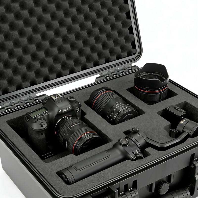 Пластиковый кейс для оборудования с пеной