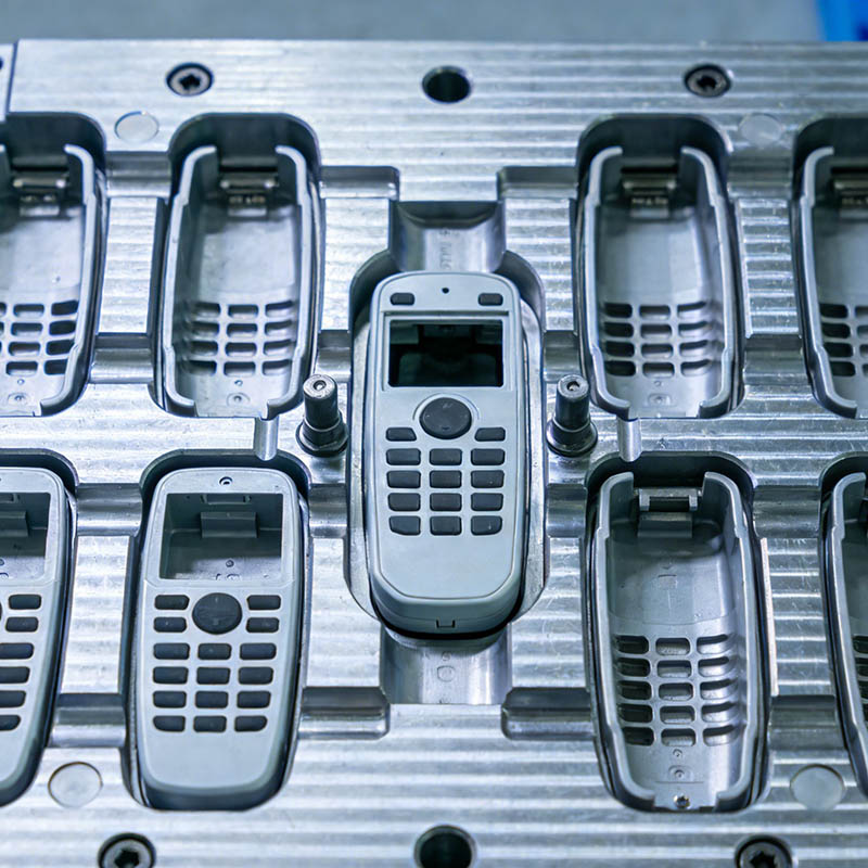 Прецизионная литьевая форма для небольших корпусов дистанционного управления с большой полостью